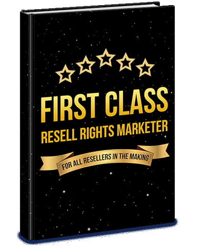 First Class Resell Rights Marketer 